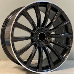MERCEDES STYLE 911 8,5×18 5×112 ET48 Glossy Black Lip MERCEDES STYLE 911 8,5×18 5×112 ET48 Glossy Black Lip