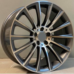 MERCEDES STYLE 911 8,5×18 5×112 ET43 Gun Metal Face Machined  MERCEDES STYLE 911 8,5×18 5×112 ET43 Gun Metal Face Machined