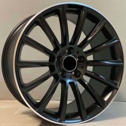 MERCEDES STYLE 911 8,5×18 5×112 ET43 Matt Black Lip MERCEDES STYLE 911 8,5×18 5×112 ET43 Matt Black Lip
