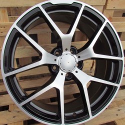 MERCEDES STYLE 933 8,5×18 5×112 ET35 Black Face Machined MERCEDES STYLE 933 8,5×18 5×112 ET35 Black Face Machined