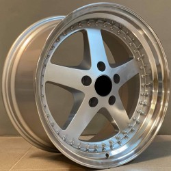 BMW STYLE 1161 8,5×18 5×120 ET30 Silver Face Machined