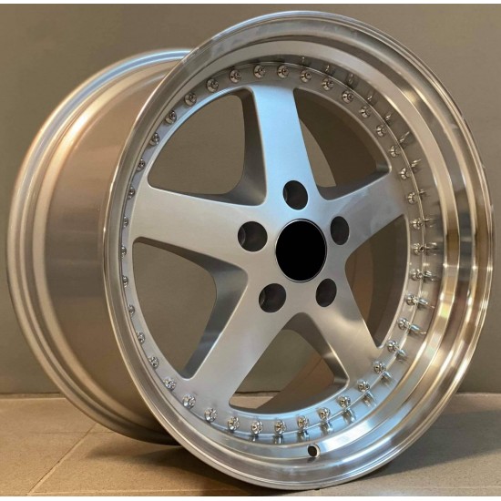BMW STYLE 1161 8,5×18 5×120 ET30 Silver Face Machined