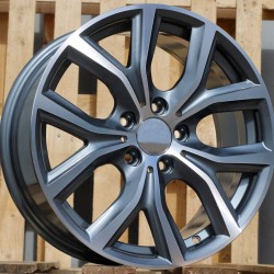 BMW STYLE 129 7,5×17 5×112 ET43 Gun Metal Face Machined