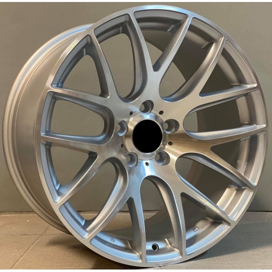 BMW STYLE 135 9,5×18 5×120 ET38 Silver Face Machined