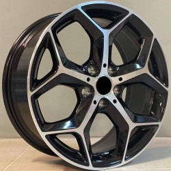 BMW STYLE 1623 7,5×18 5×112 ET51 Black Face Machined