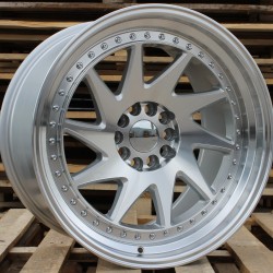 BMW STYLE 39 8,5×18 5×120 ET35 Silver Face Machined
