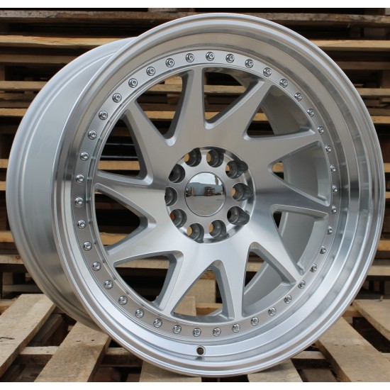 BMW STYLE 39 9,5×18 5×120 ET35 Silver Face Machined