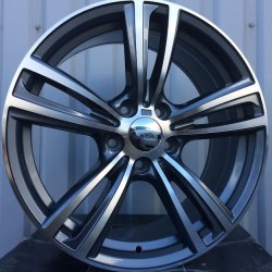 BMW STYLE 5055 8×17 5×120 ET35 Gun Metal Face Machined