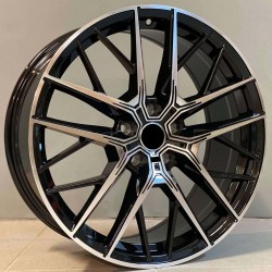 BMW STYLE 5080 8×18 5×112 ET50 Black Face Machined