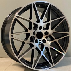 BMW STYLE 5167 7,5×17 5×120 ET35 Black Face Machined