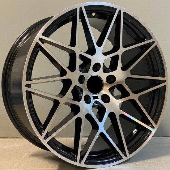 BMW STYLE 5167 9,5×18 5×120 ET40 Black Face Machined