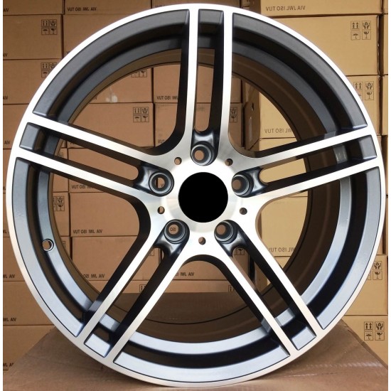 BMW STYLE 5371 8×17 5×120 ET32 Gun Metal Face Machined