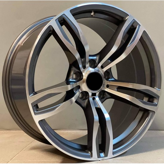 BMW STYLE 5409 9×18 5×120 ET37 Gun Metal Face Machined