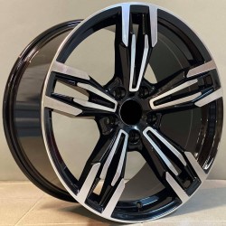 BMW STYLE 5456 8×17 5×120 ET20 Black Face Machined