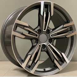 BMW STYLE 5456 8×17 5×120 ET20 Gun Metal Face Machined