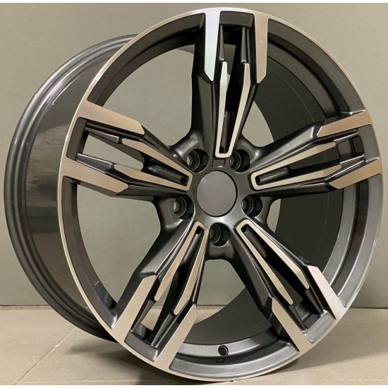 BMW STYLE 5456 9X18 5×120 ET40 Gun Metal Face Machined