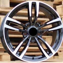 BMW STYLE 5480 7×16 5×120 ET35 Black Face Machined