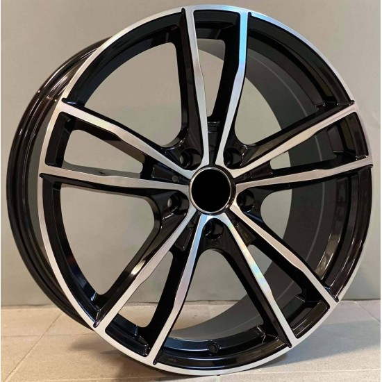 BMW STYLE 5588 8×18 5×112 ET27 Black Face Machined