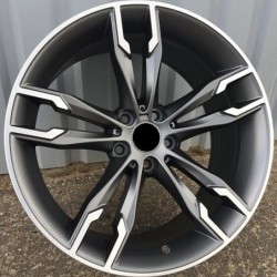 BMW STYLE 5620 8×17 5×120 ET34 Gun Metal Face Machined