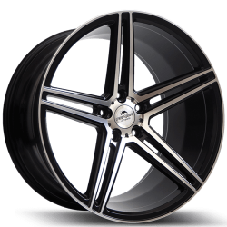 BOSAN 8×18 5×112 ET40 Black Matt Face Machined