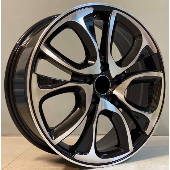 CITROEN STYLE 1010 7×18 5×108 ET32 Black Face Machined