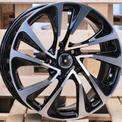 CITROEN STYLE 1011 7,5×17 4×108 ET26 Black Face Machined