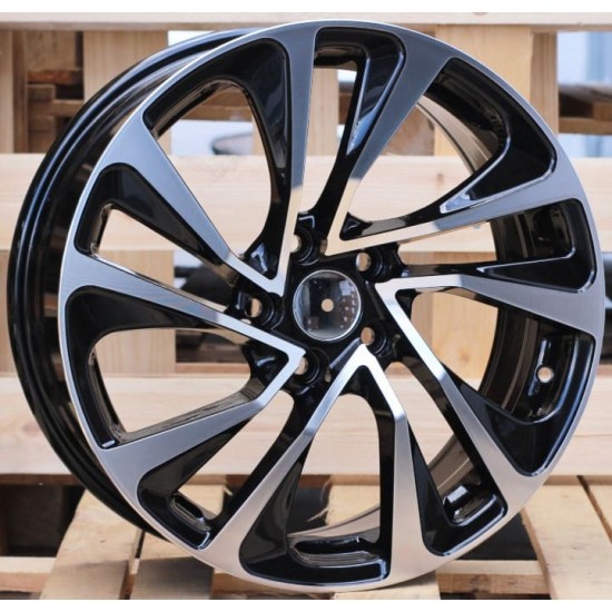 CITROEN STYLE 1011 7×17 5×108 ET26 Black Face Machined