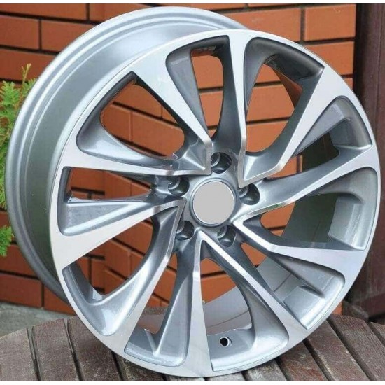 CITROEN STYLE 1011 7,5×17 4×108 ET20 Gun Metal Face Machined