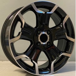 CITROEN STYLE 1175 6,5×16 4×108 ET26 Black Face Machined