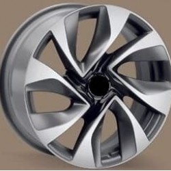 CITROEN STYLE 1177 7×16 4×108 ET20 Black Face Machined