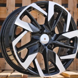 CITROEN STYLE 1273 7×16 4×108 ET20 Black Face Machined