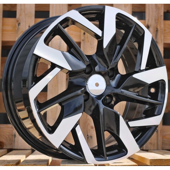 CITROEN STYLE 1273 7×16 4×108 ET20 Black Face Machined CITROEN STYLE 1273 7×16 4×108 ET20 Black Face Machined