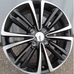 CITROEN STYLE 1348 7×16 4×108 ET32 Black Face Machined