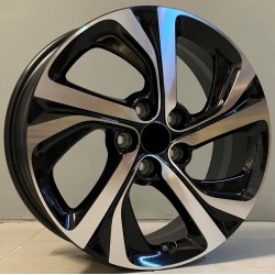 CITROEN STYLE 5576 7×17 4×108 ET48 Black Face Machined