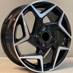 FORD STYLE 172 6,5×16 4×108 ET47 Black Face Machined