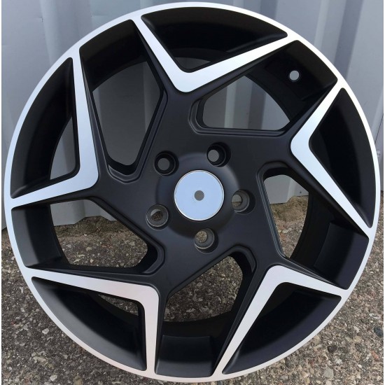 FORD STYLE 172 6,5×16 5×108 ET47 Black Matt Face Machined