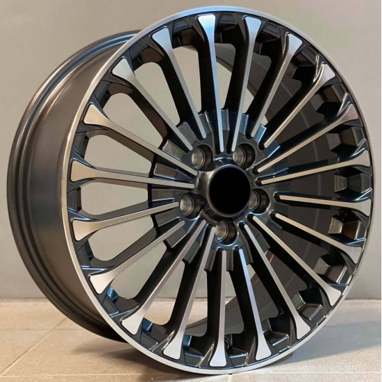 FORD STYLE 1901 7,5×17 5×108 ET45 Gun Metal Face Machined