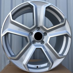 FORD STYLE 5199 8×18 5×108 ET45 Silver Face Machined