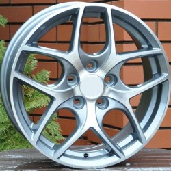 FORD STYLE 5572 6,5×16 5×108 ET52 Gun Metal Face Machined