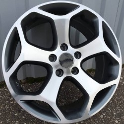 FORD STYLE 577 6,5×16 5×108 ET50 Black Face Machined
