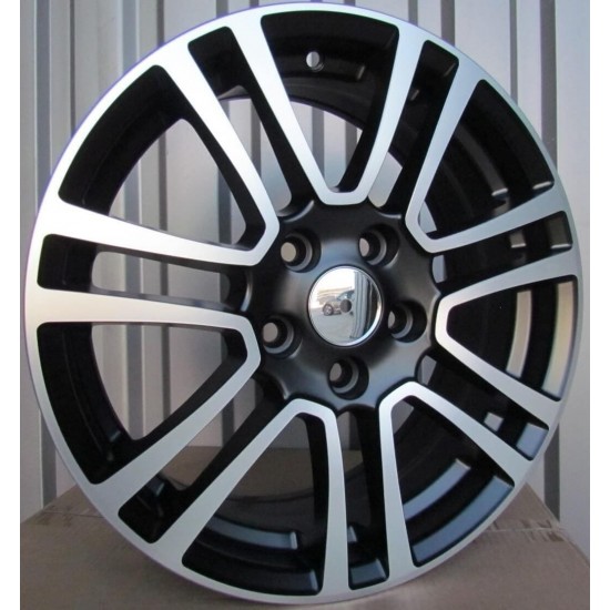 FORD STYLE 646 6,5×16 5×108 ET50 Black Matt Face Machined