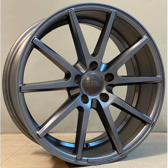 HAXER 14 8×18 5×112 ET35 Matt Gun Metal