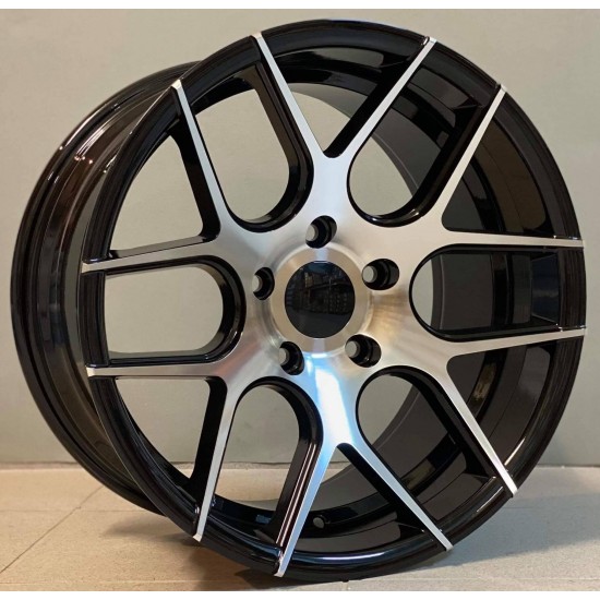HAXER 22 9×17 5×120 ET35 Black Face Machined