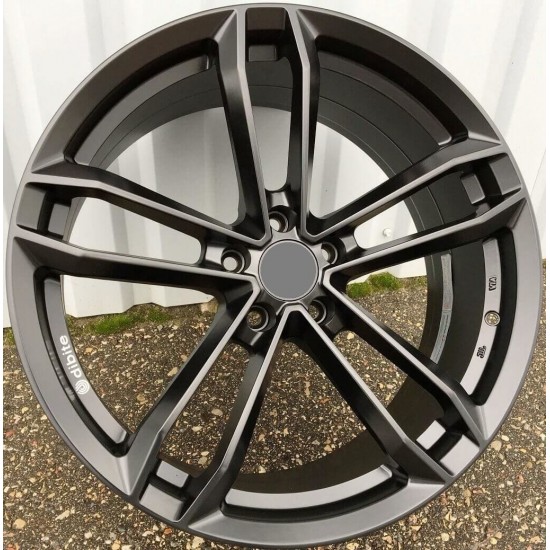 HAXER 23 7,5×17 5×110 ET33 Matt Black