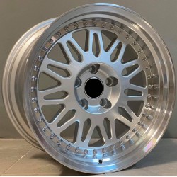 HAXER 25 7,5×17 4×100/114,3 ET30 Silver Lip