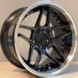 HAXER 30 10×18 5×120 ET15 Glossy Black