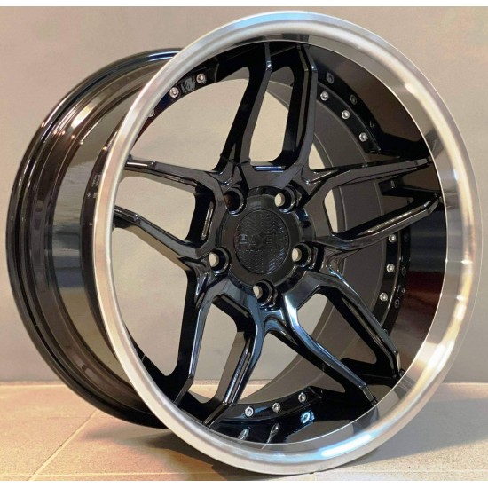 HAXER 30 10×18 5×120 ET15 Glossy Black