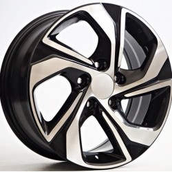 HONDA STYLE 5631 7×16 5×114,3 ET50 Black Face Machined