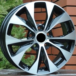 HONDA STYLE 606 6,5×16 5×114,3 ET45 Black Face Machined