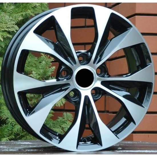 HONDA STYLE 606 6,5×16 5×114,3 ET45 Black Face Machined